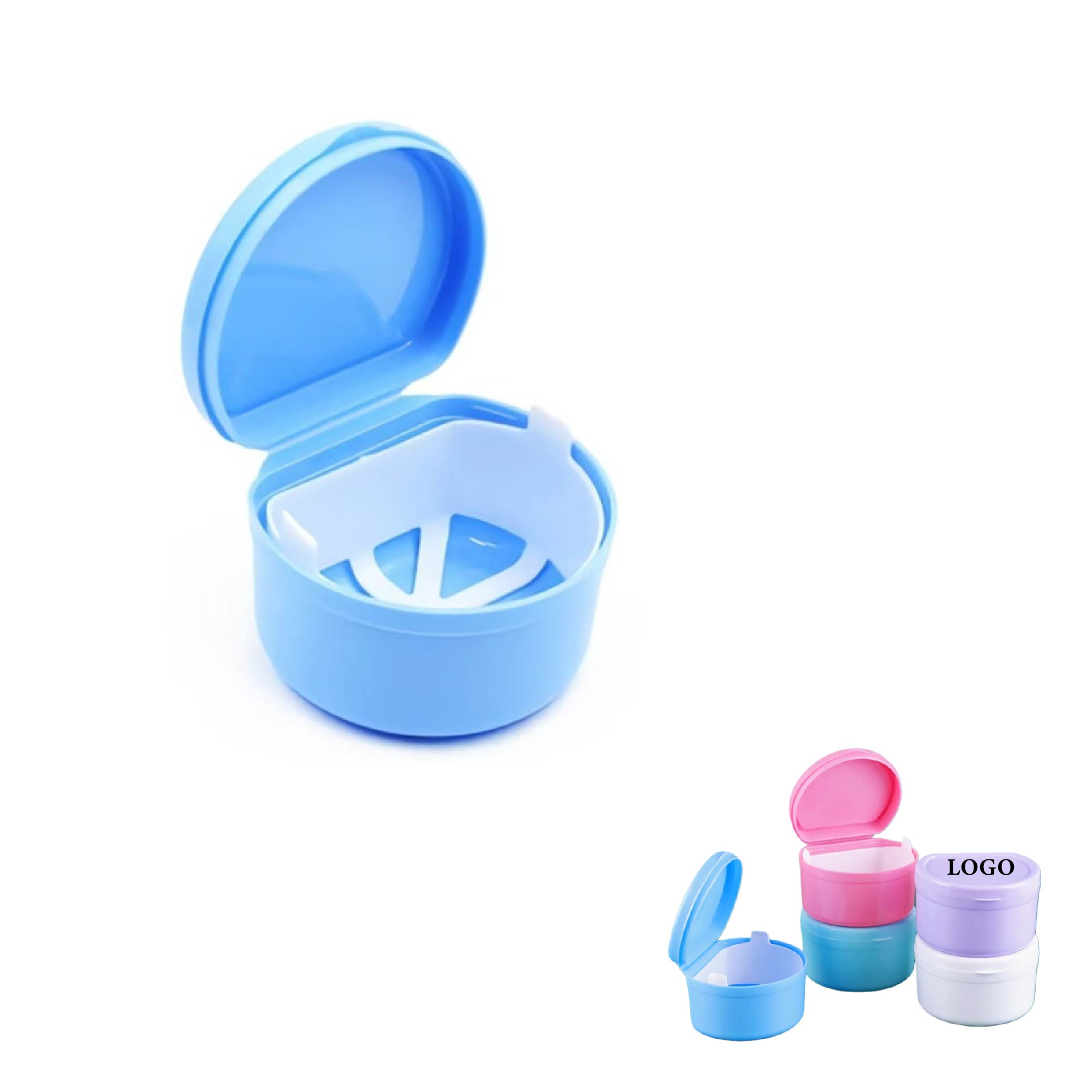 MOQ 10 pcs Strainer Denture Case 2