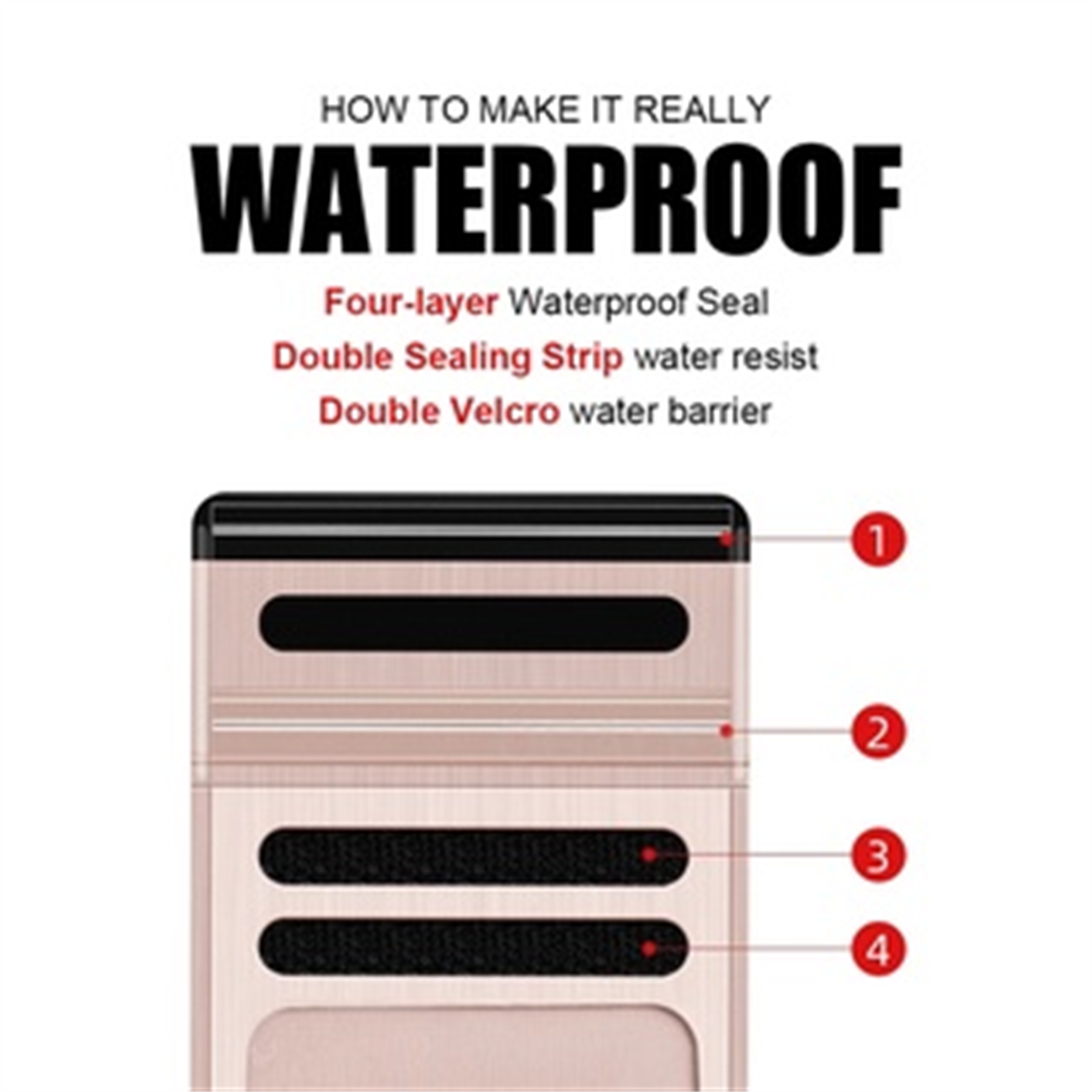 High Quality Waterproof Phone Pouches 8