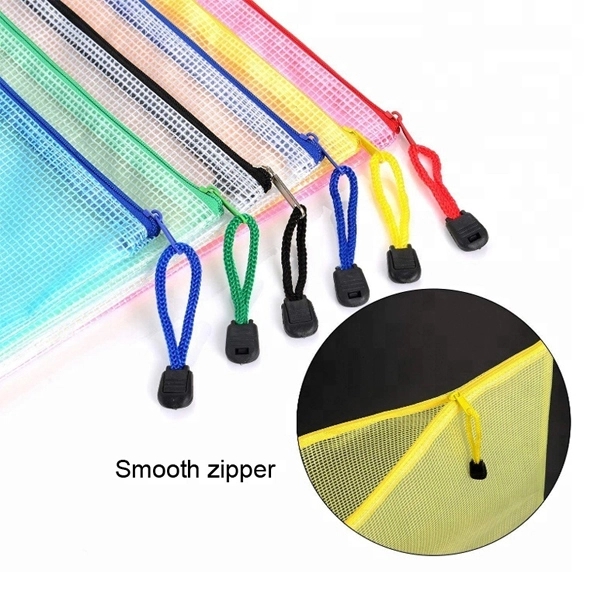 A5 Size PVC Mesh Document Bag 1