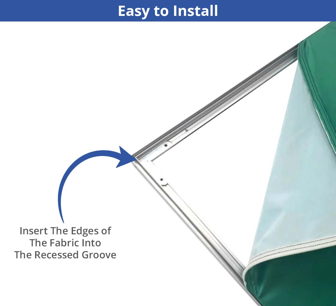 SEG Fabric Frames Package (2ft x 4ft) 5