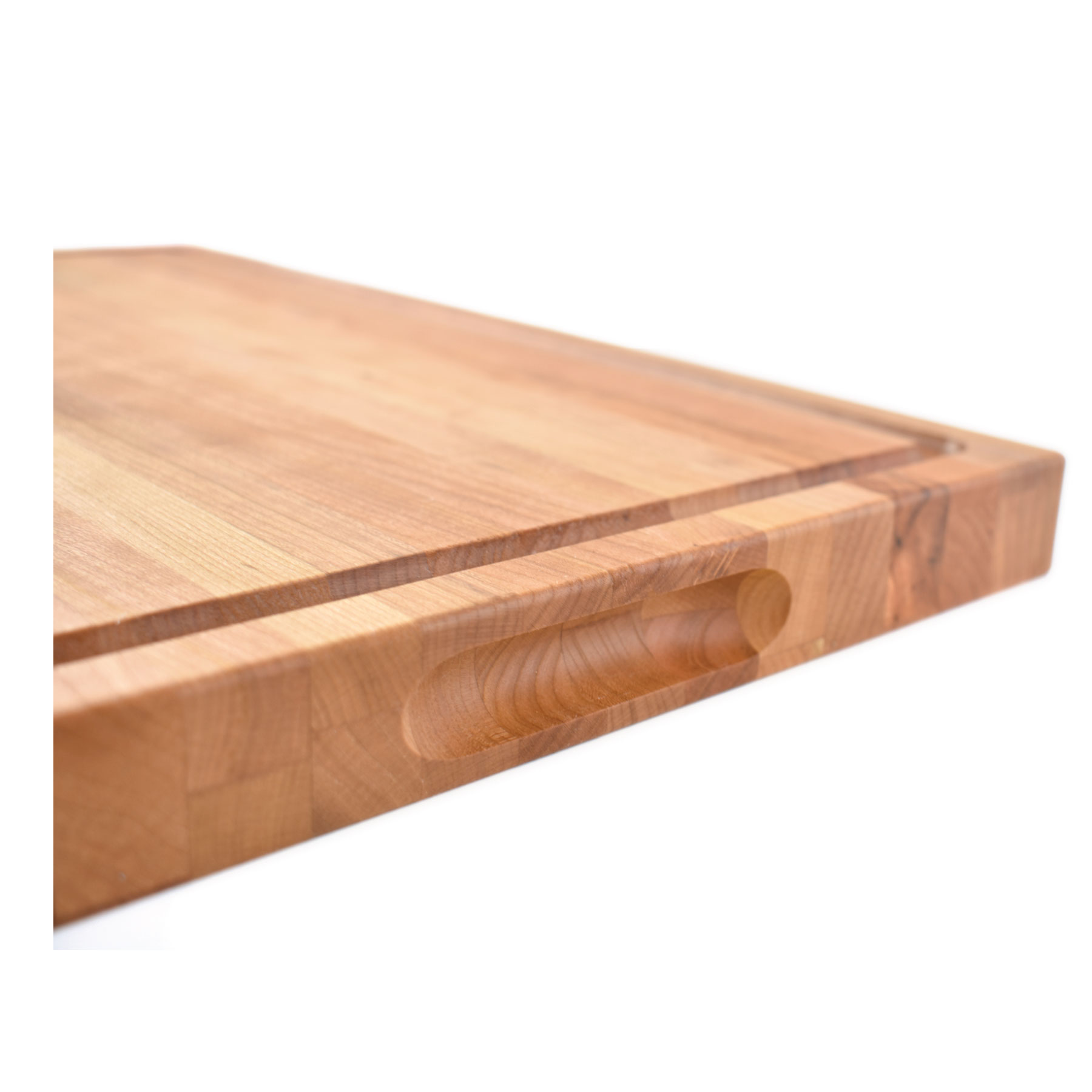 1 3/4" Cherry Butcher Block with Juice Groove 6
