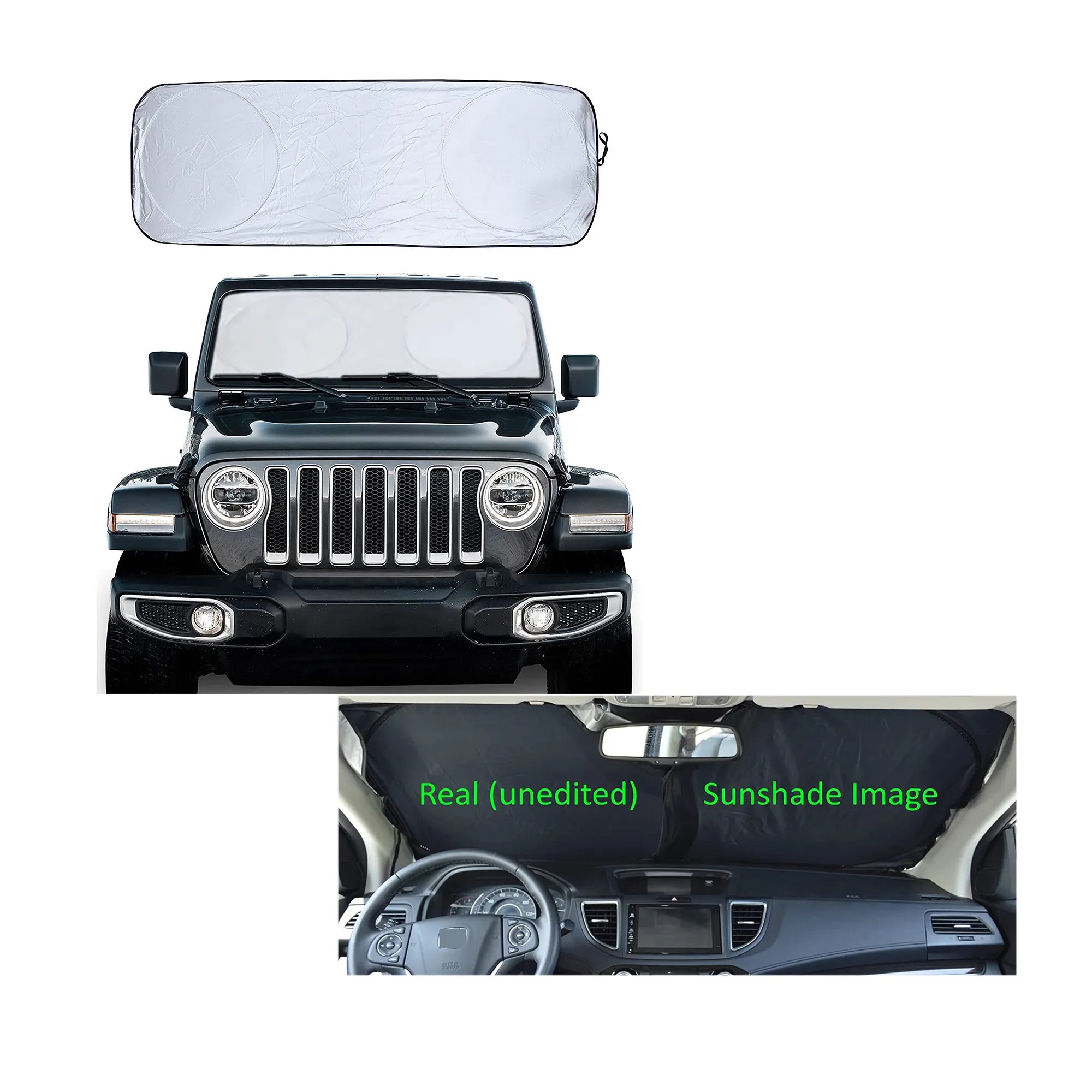 Folding Protective Car Sun Visor Windshield Heat Insulation 7