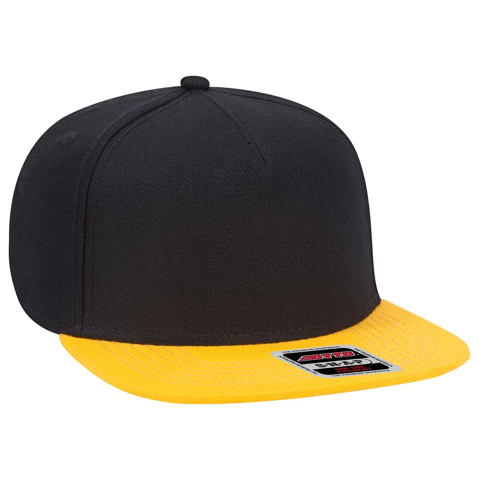 OTTO CAP® OTTO SNAP 5 Panel Pro Style Snapback Hat 10