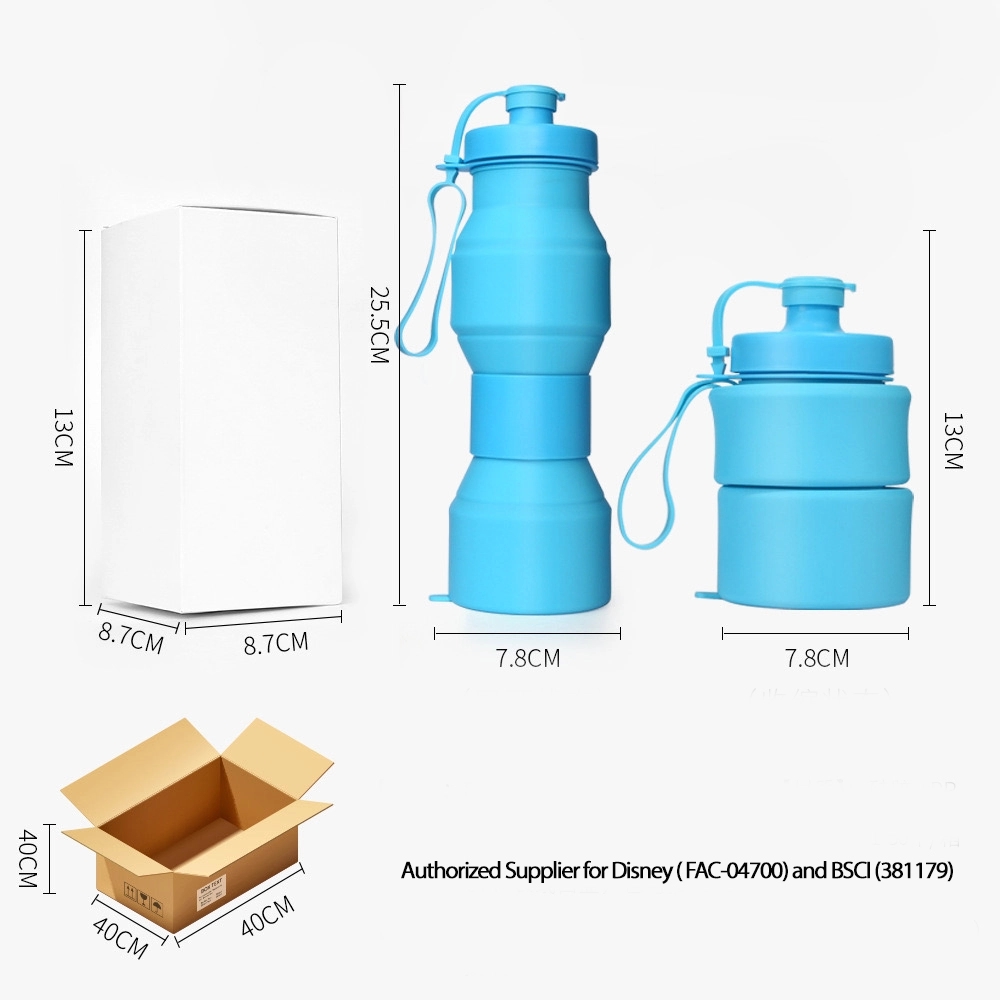 27 Oz Foldable Sports Water Bottles with Handle 5