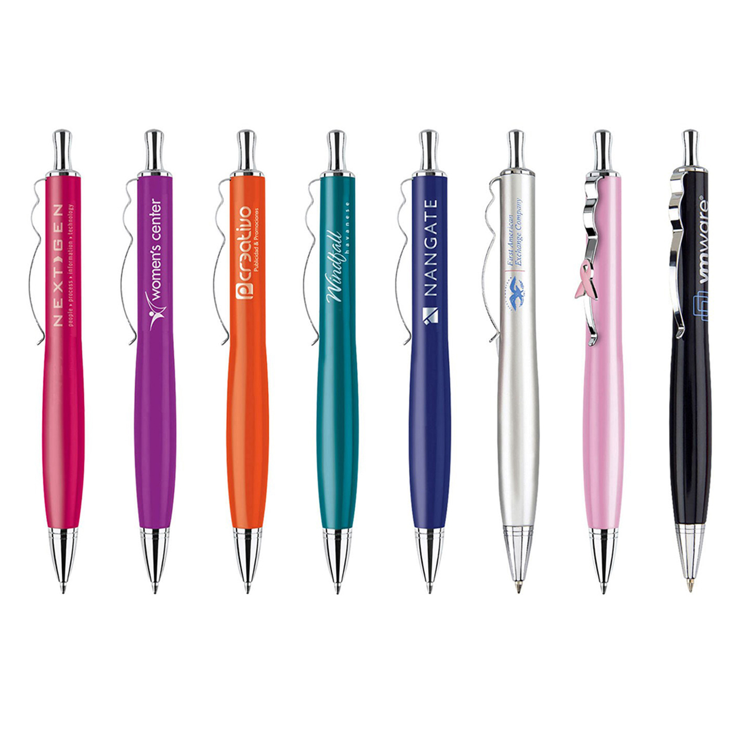 Lacquer Coated Brass Click Metal Pen 7