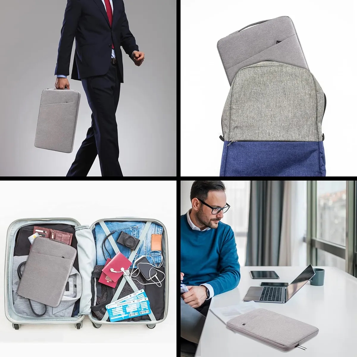13.3" Laptop Sleeve with Front Pocket 5