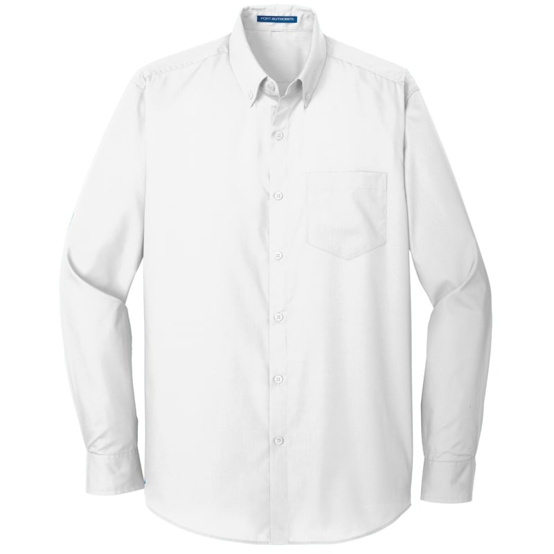 Port Authority Long Sleeve Carefree Poplin Shirt. 25