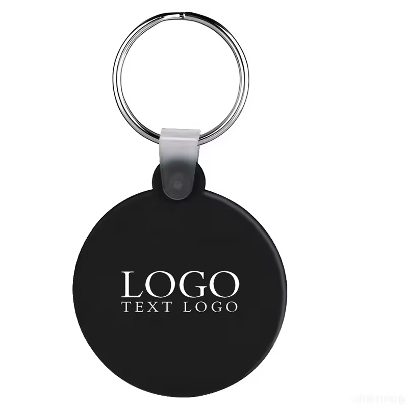 Round Silicone Keychain 8