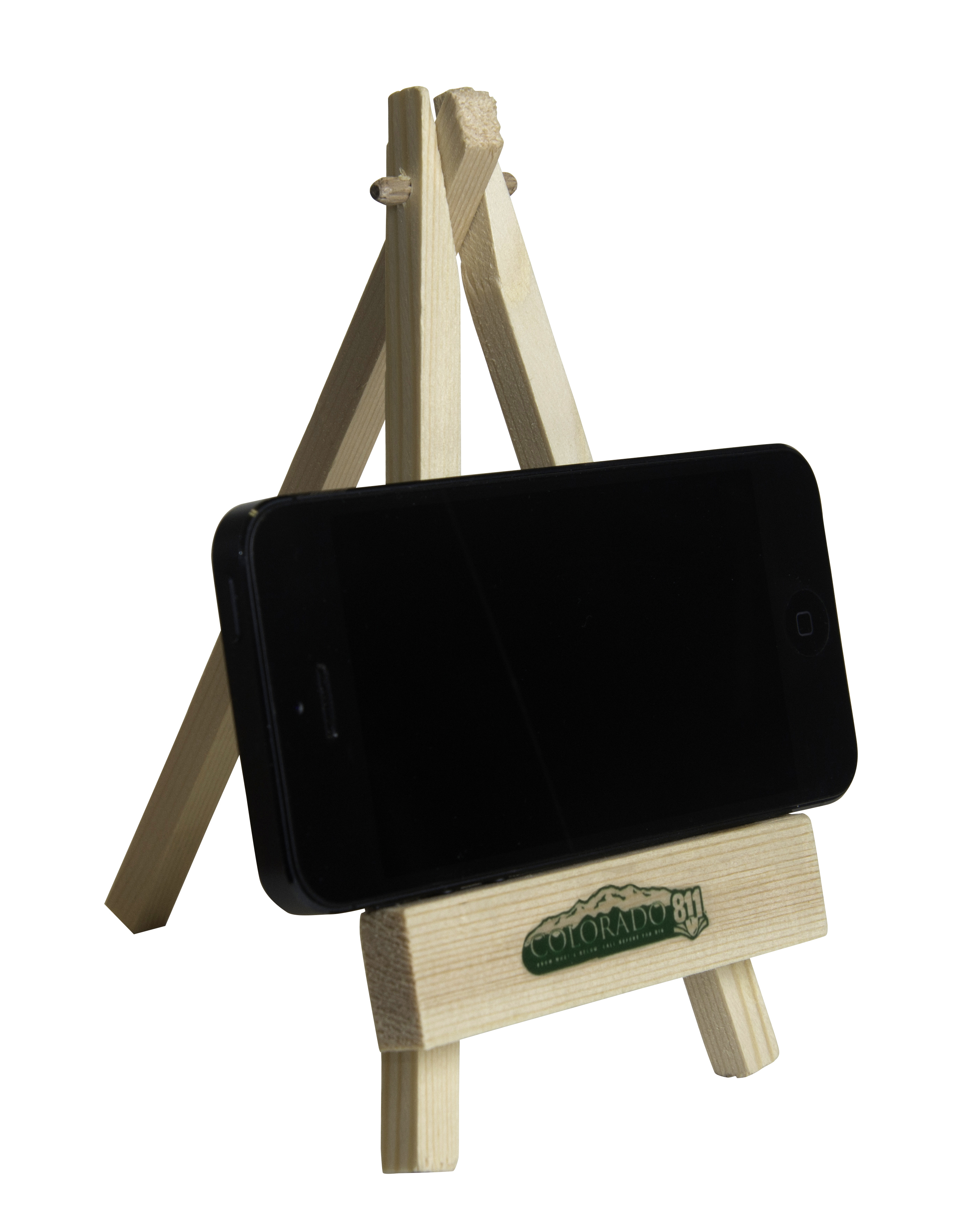 Wooden Easel Phone Holder 2