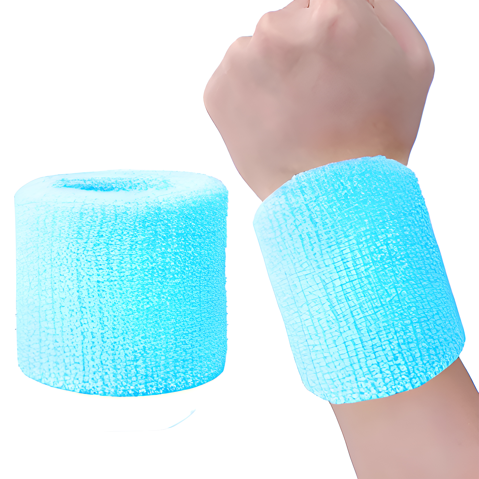 MOQ 50 PCS Comfortable Cotton Sports Wristband 9