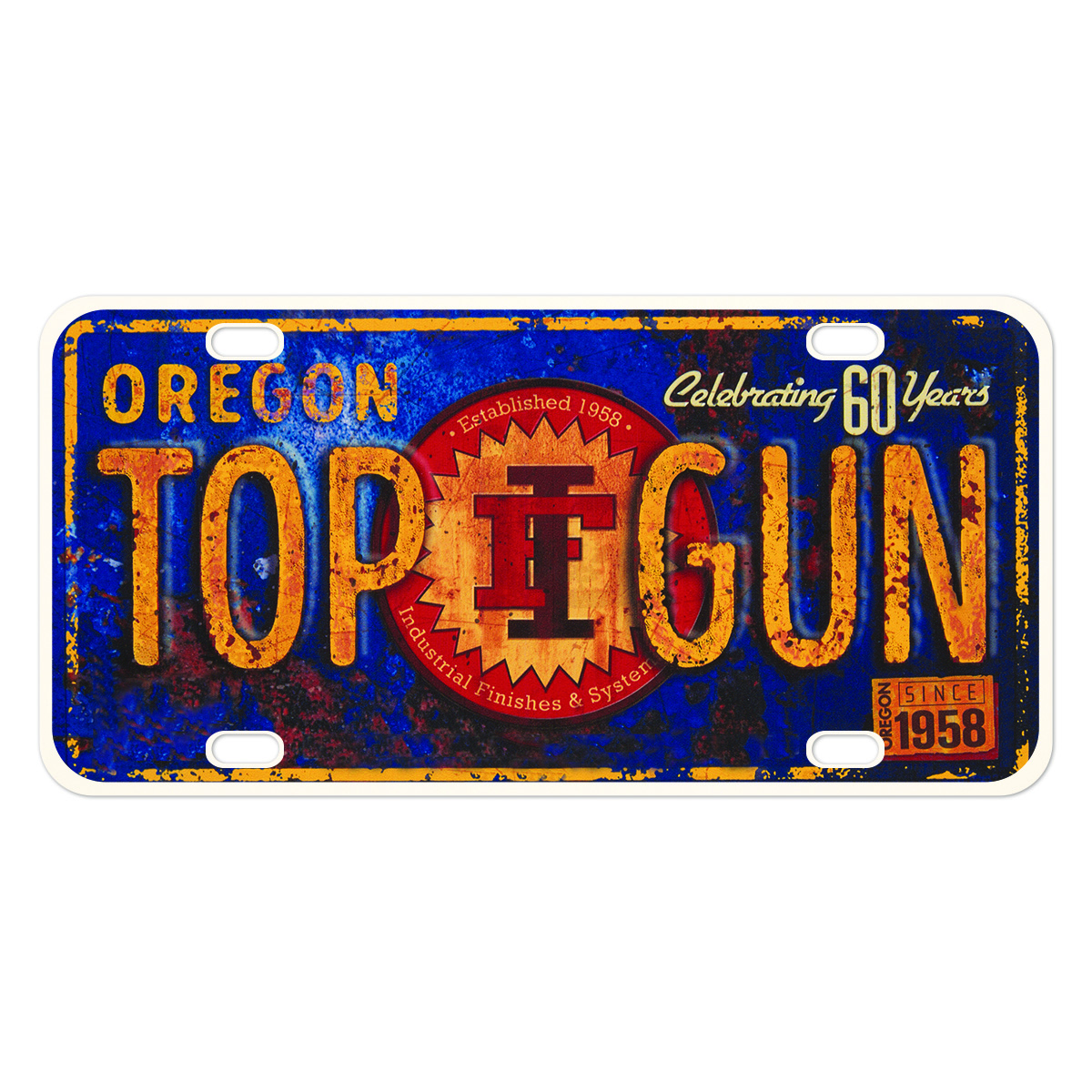 Aluminum Custom License Plate 2