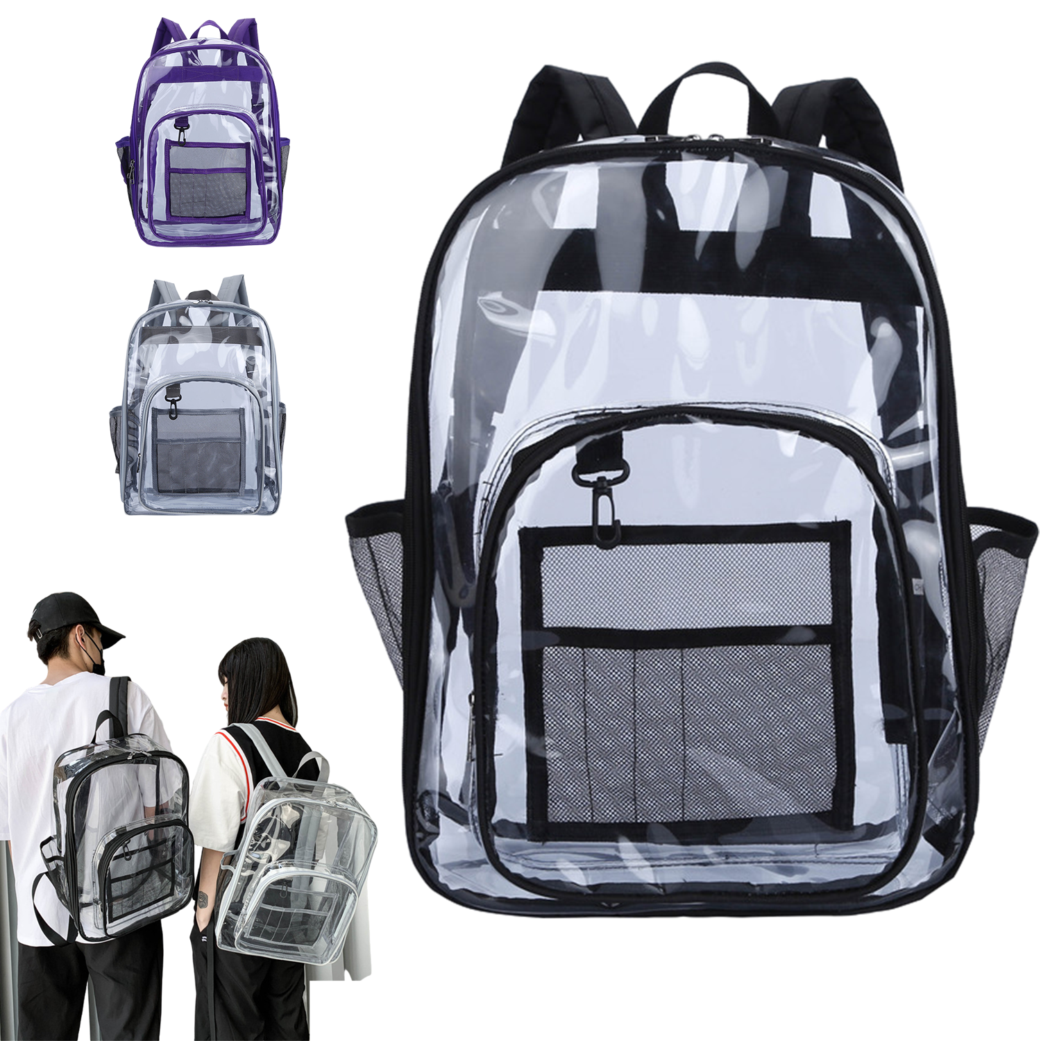 Pvc Clear Backpack 2
