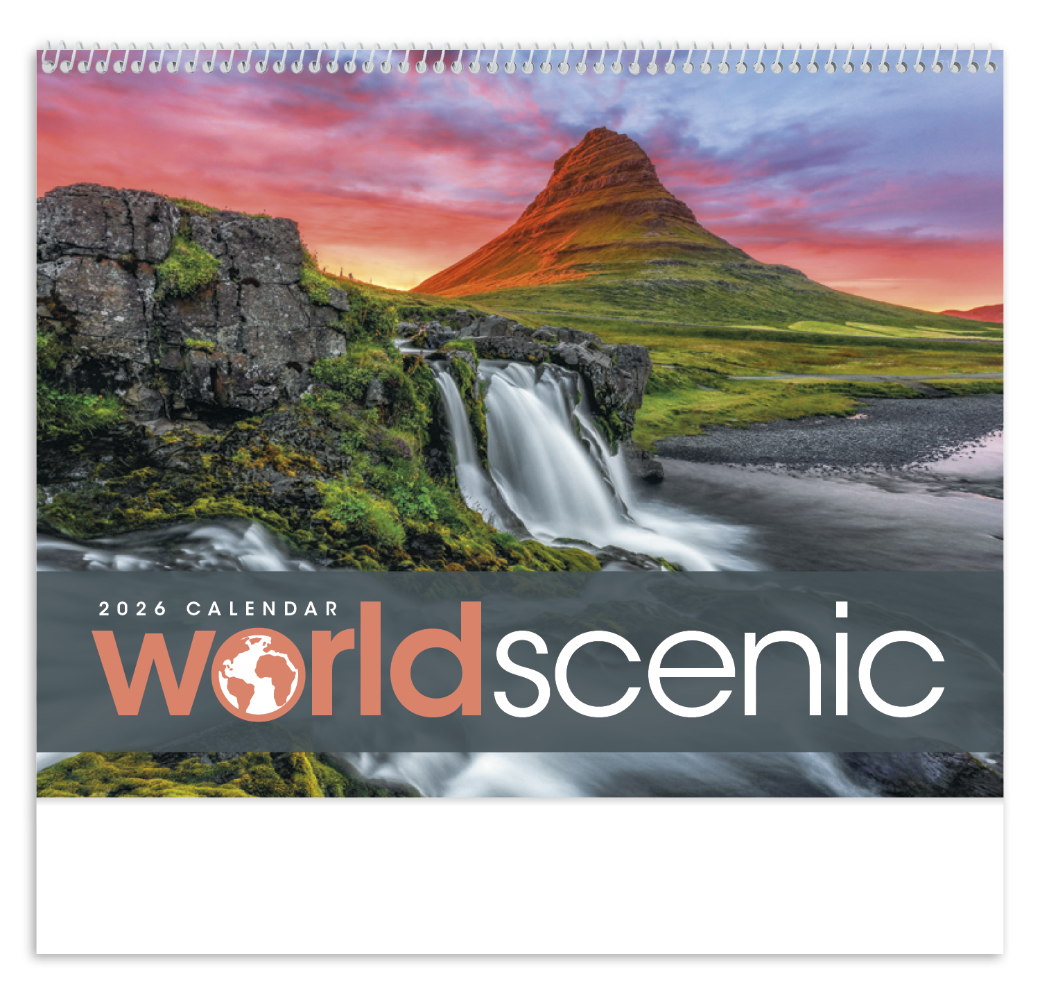 Triumph® Calendars World Scenic Calendar 36