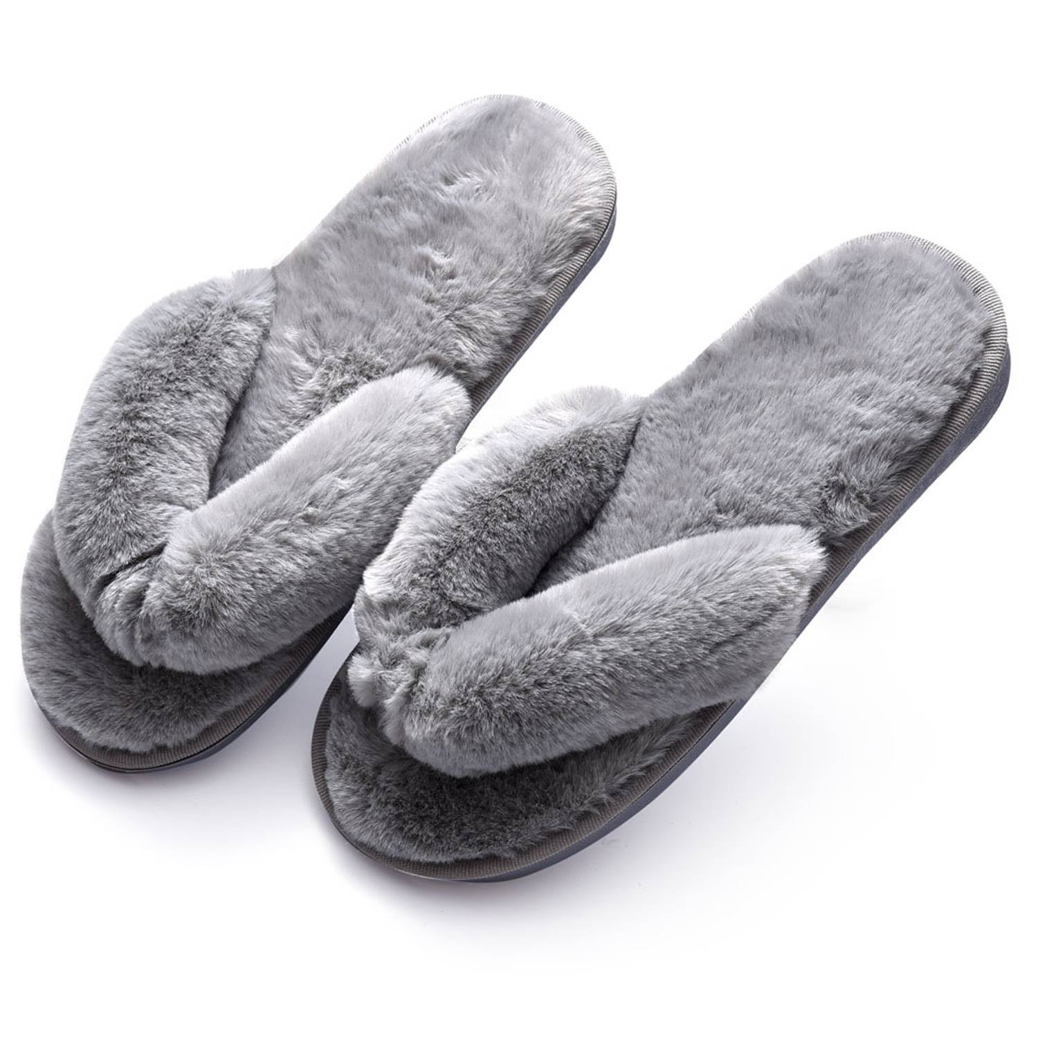 Unisex Plush Non-Slip Breathable Flip Flops 15