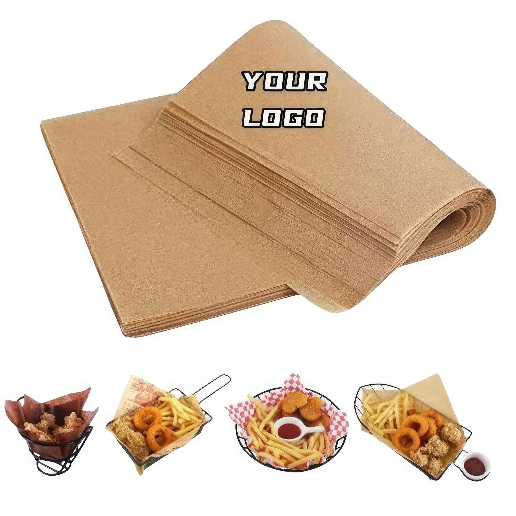 Custom Printed Food Wrapping Liner Paper 2