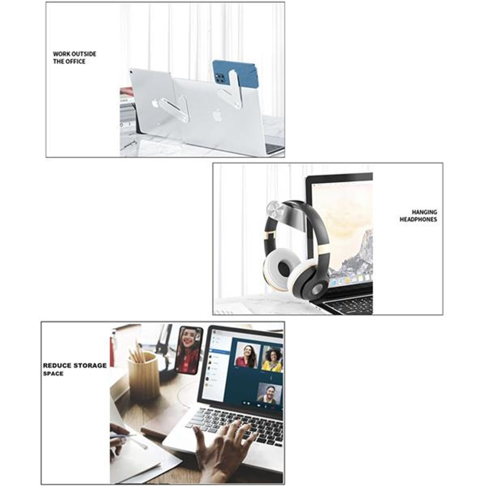 Magnetic Phone Holder for Laptop sandblasting process 3