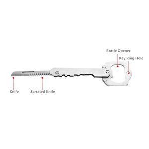 Multi Function Pocket Tool Key Chain Knife With Bottle Opener 8