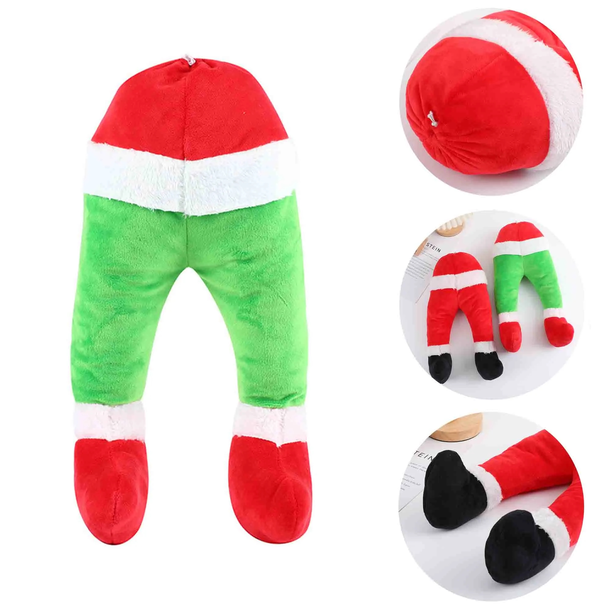Christmas Elf Legs Stuffed Figure Toy 2