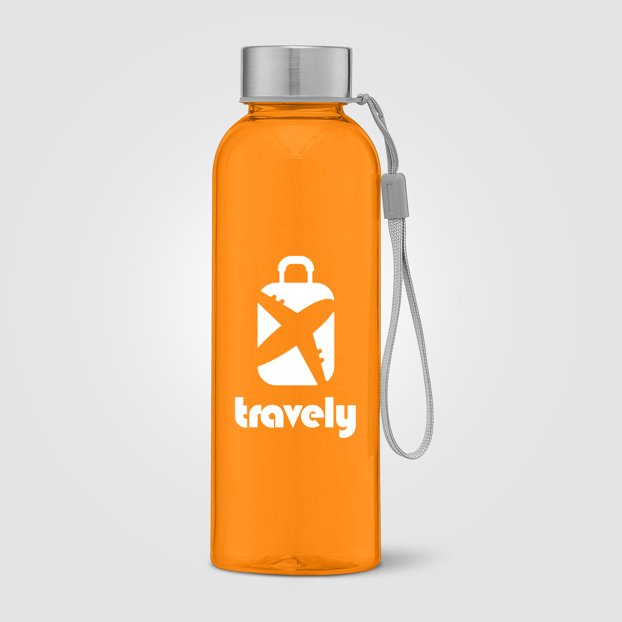Skye - 17 oz. RPET Water Bottle with Wrist Strap 17