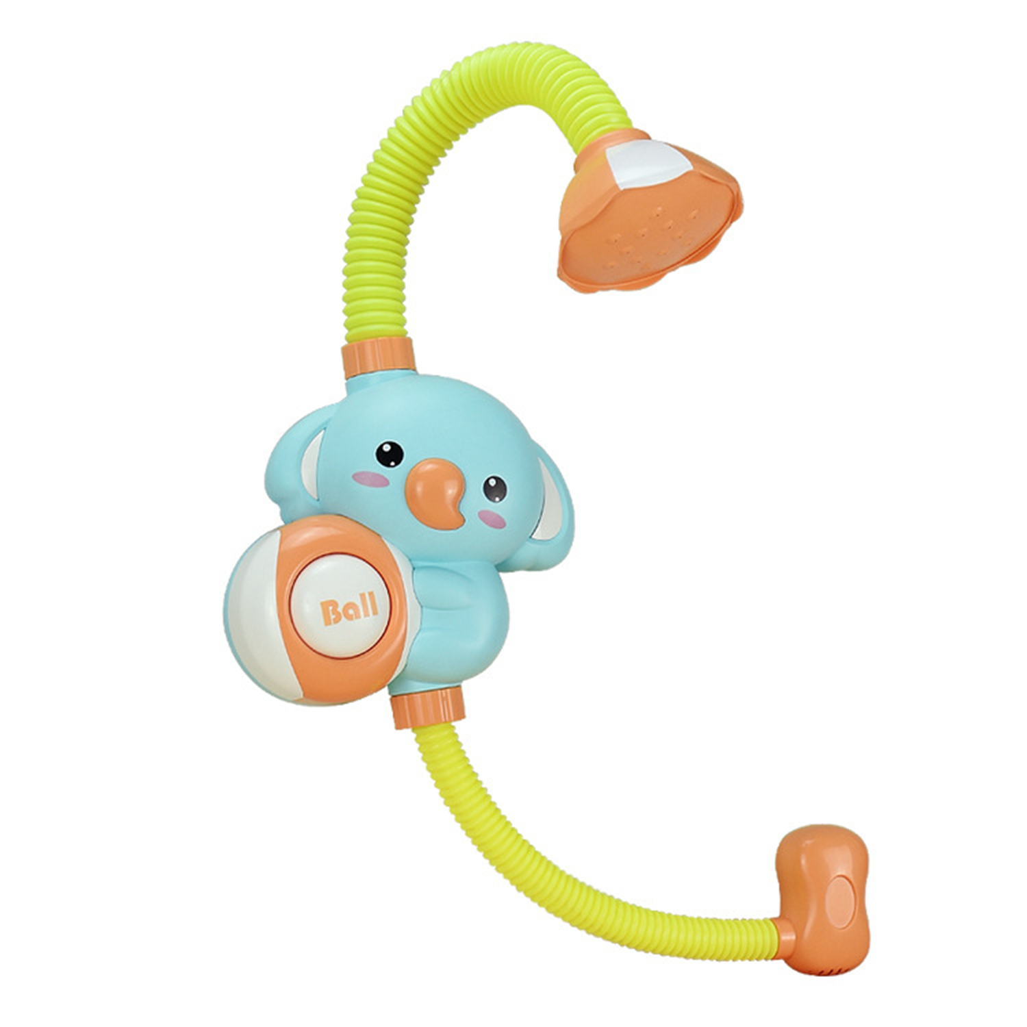 Funny Baby Electric Bath Elephant Shower Head Toy 3