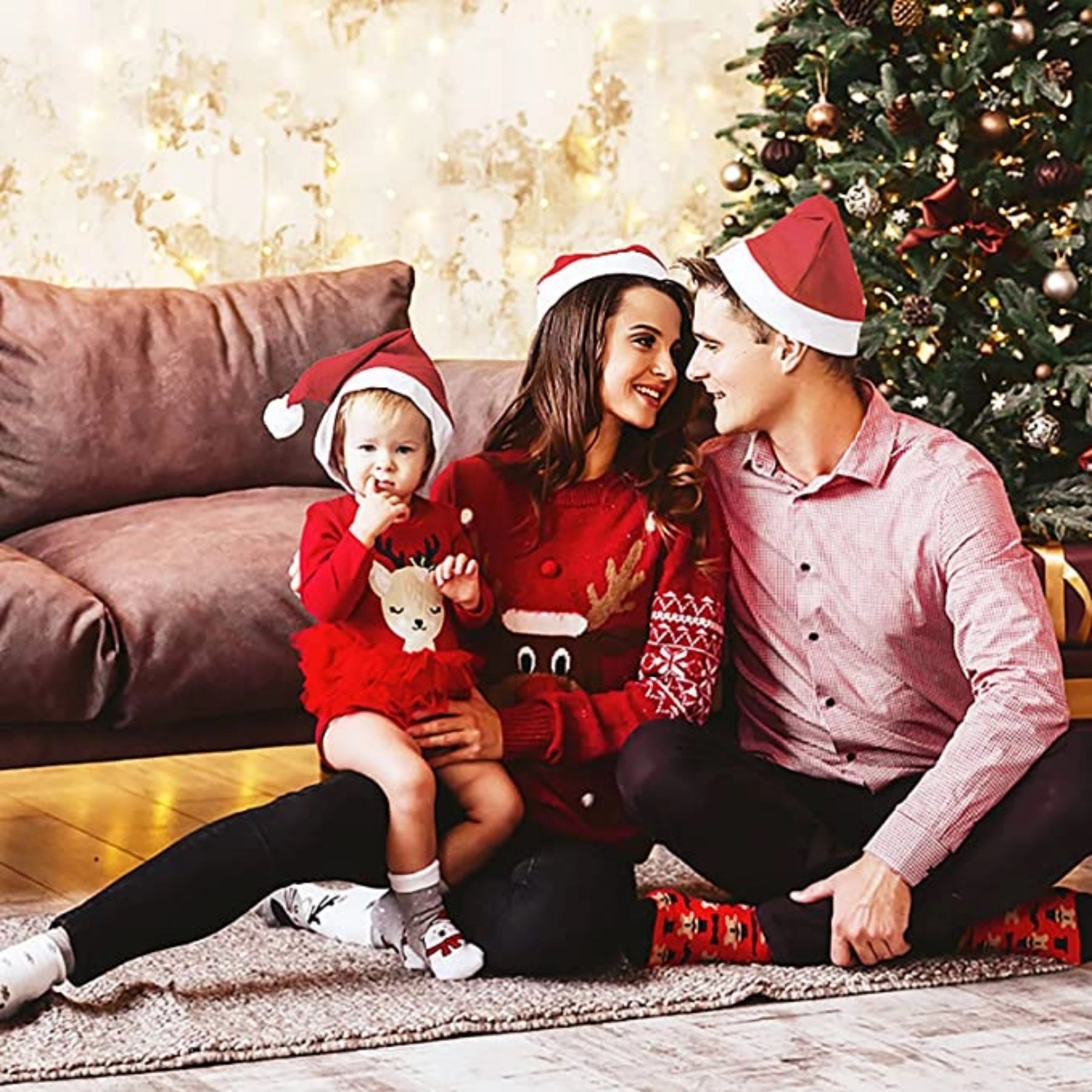 Christmas Xmas Party Santa Hat For Adults 5