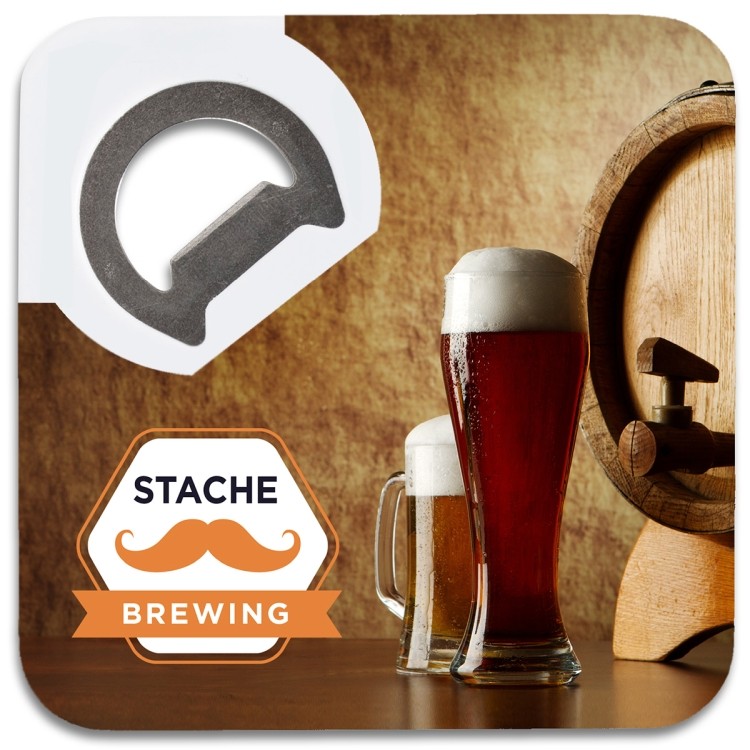 Magnetic Bottle Opener Coaster 3