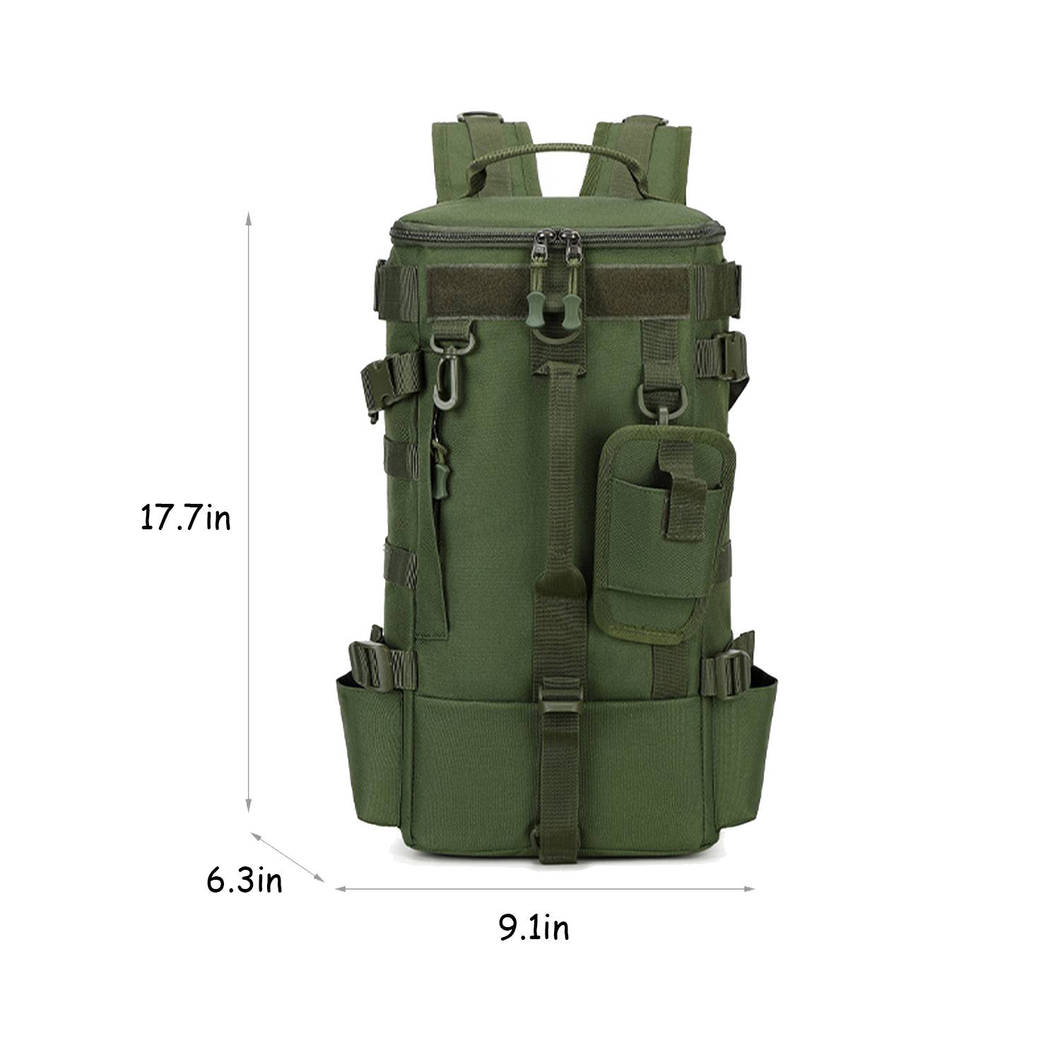 Large Capacity Oxford Outdoor Backpack w/ Pockets 8