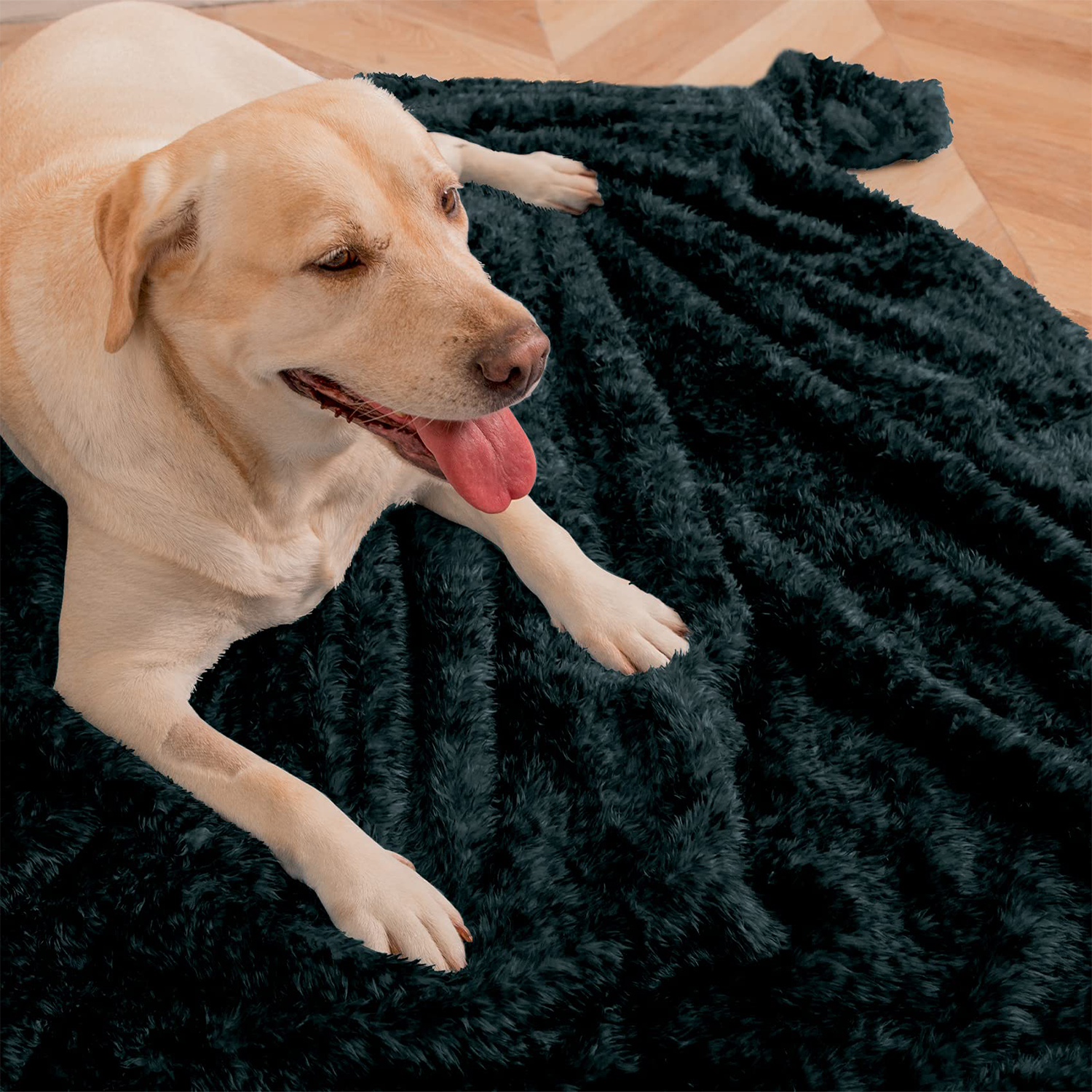 Macevia Fluffy Fleece Pet Blanket 5
