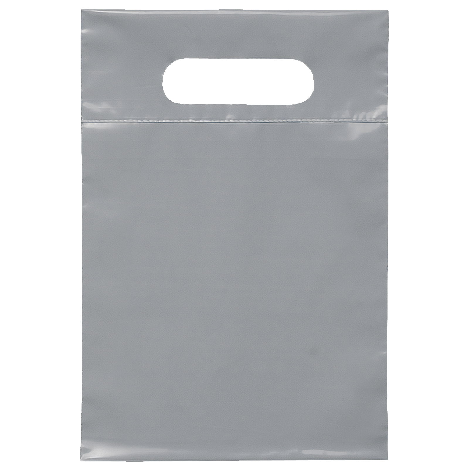 Die Cut Handle Bag - 7W x 10 1/2H - Flexo Ink Print 4