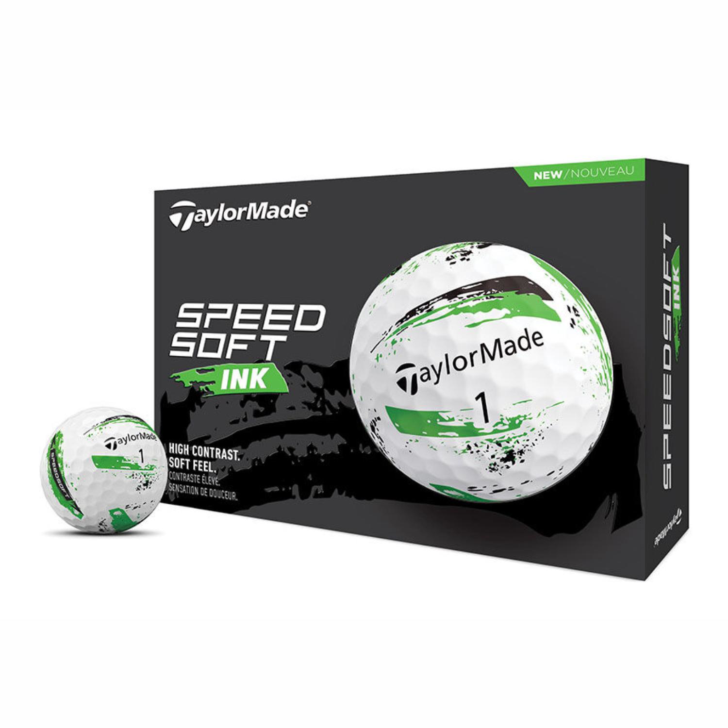 TaylorMade® SpeedSoft Ink Golf Balls 2