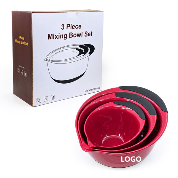 Three salad pots set 3