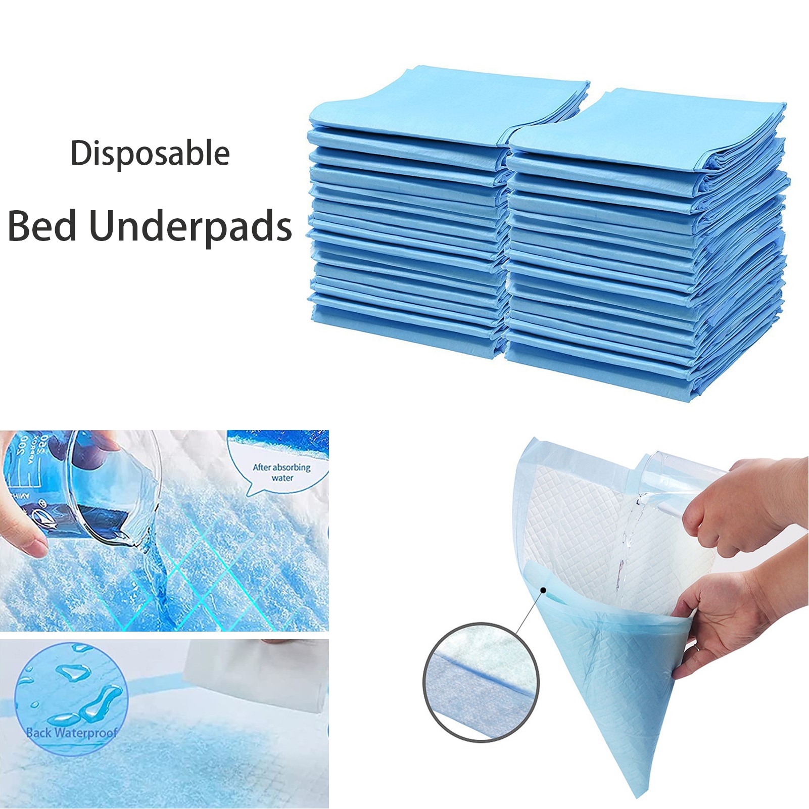 Disposable Bed Underpad Incontinence Bed Pad 2