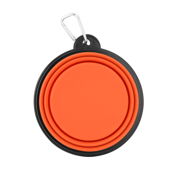 Collapsible Silicone Pet Bowl w/Carabiner 44