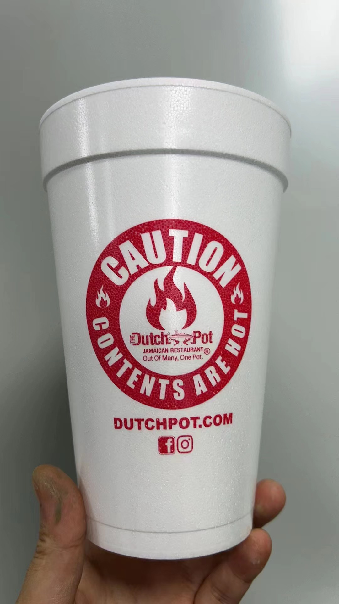 Styrofoam 32 Ounce Cups 4