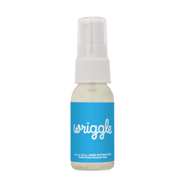 Custom 1 oz SPF 50 Sunscreen in Clear Spray Bottle 1