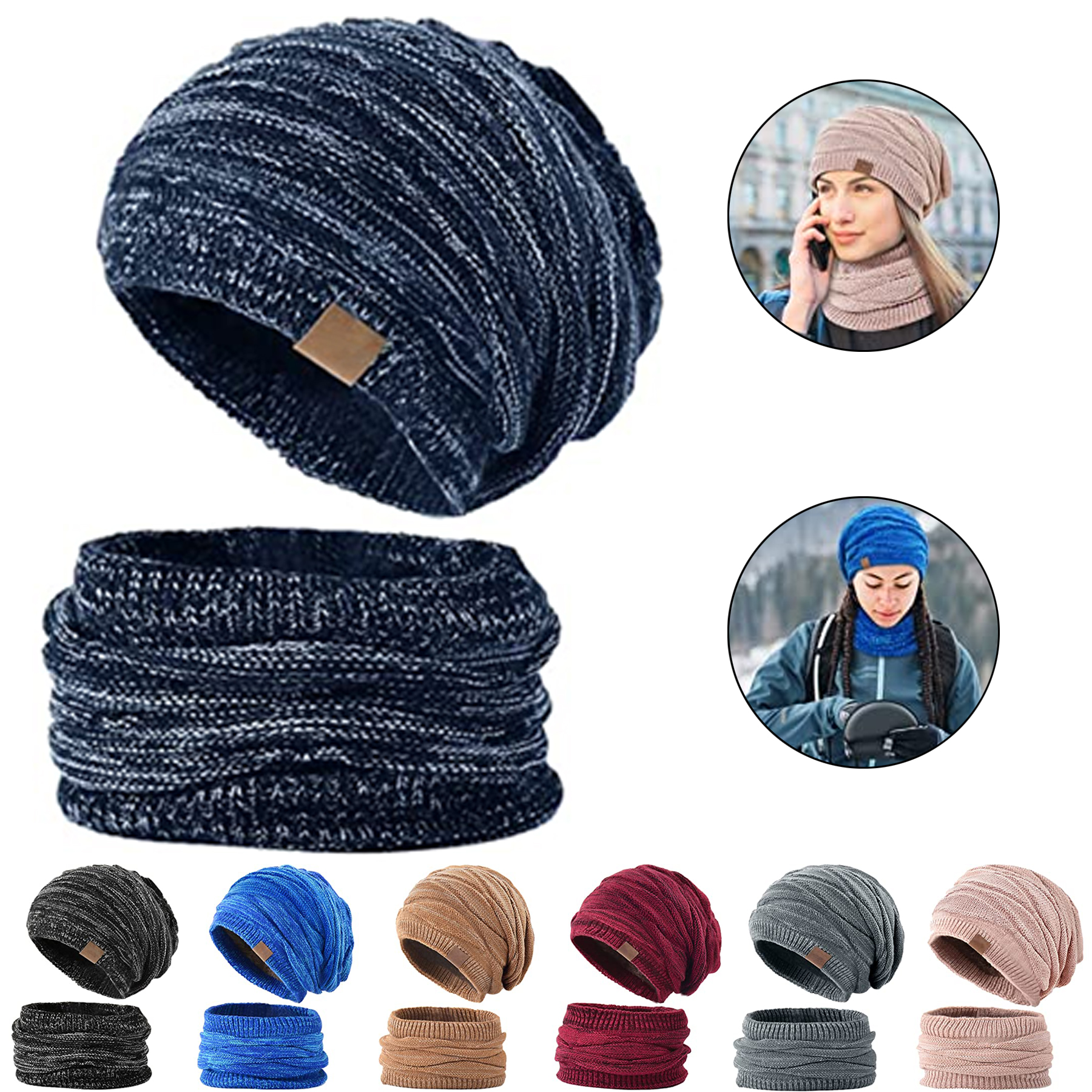 Unisex Hat Scarf 2