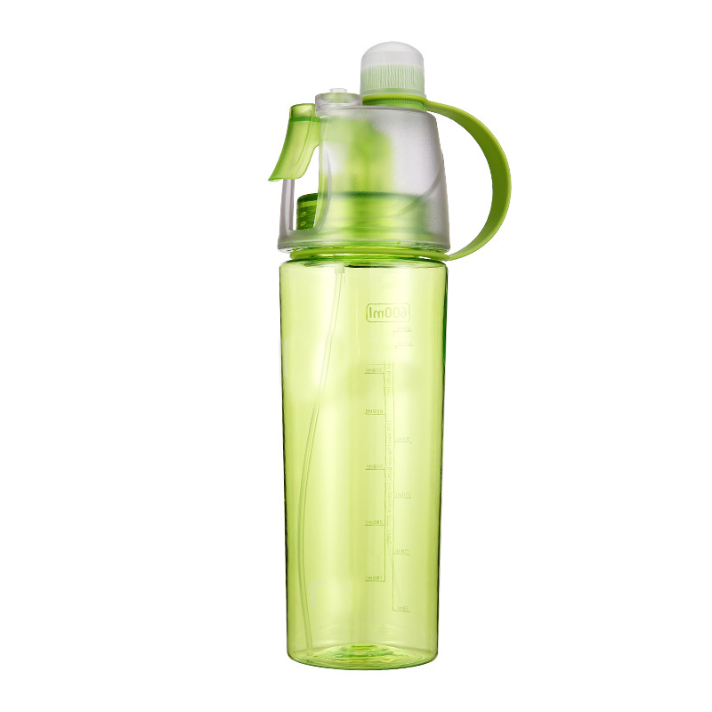 Portable Plastic Water Bottles Sprayer Summer Sports Travel 6