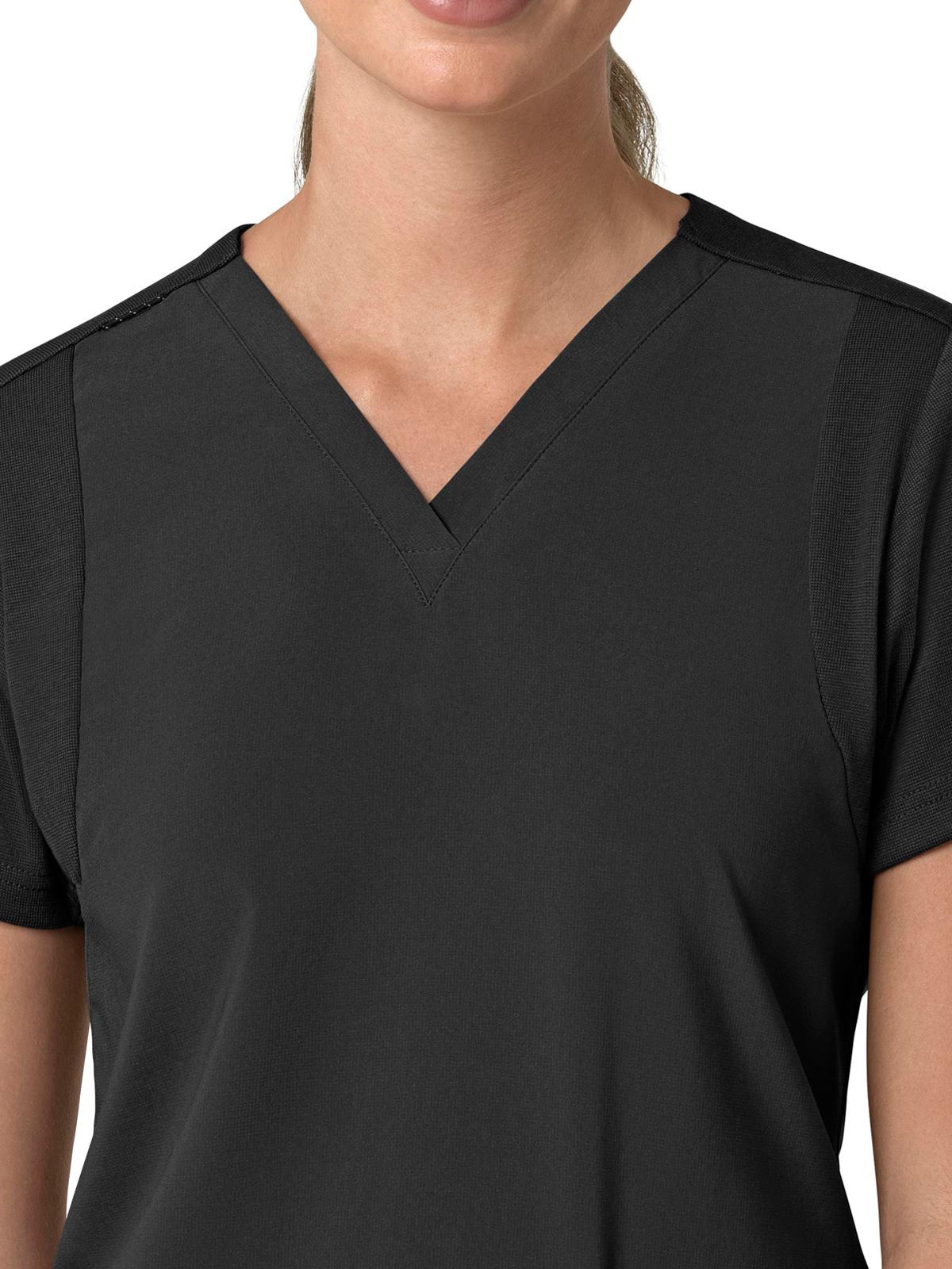 Force Cross-Flex Women's Three-Pocket Flex Panel V-Neck Top