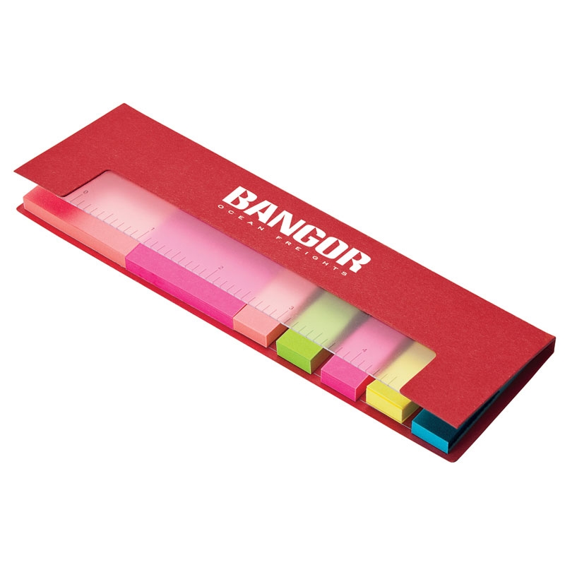 Canmore Note, Flag & Ruler Set, custom desk accessory with logo imprint 21