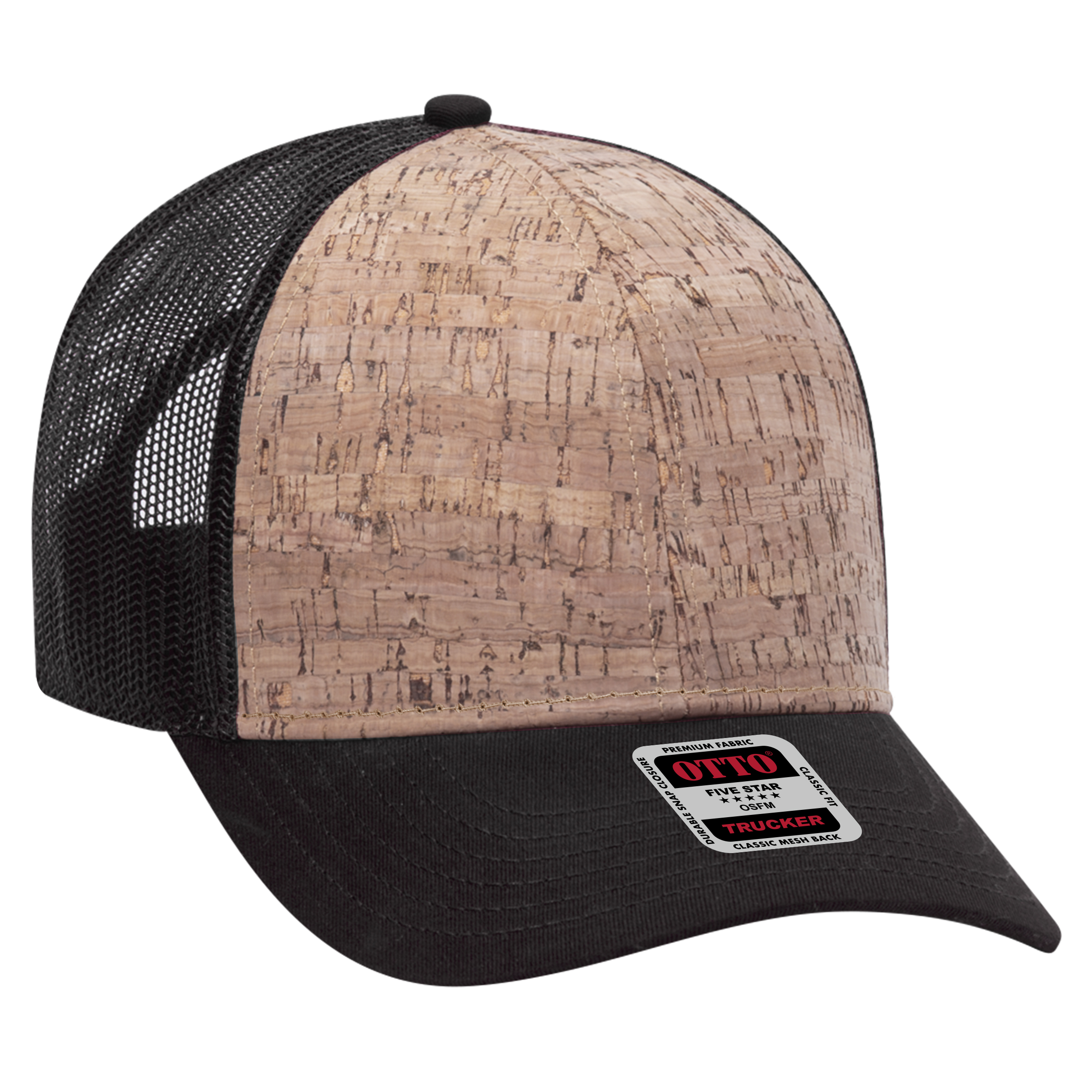 OTTO CAP® 6 Panel Low Profile Mesh Back Trucker Hat 3