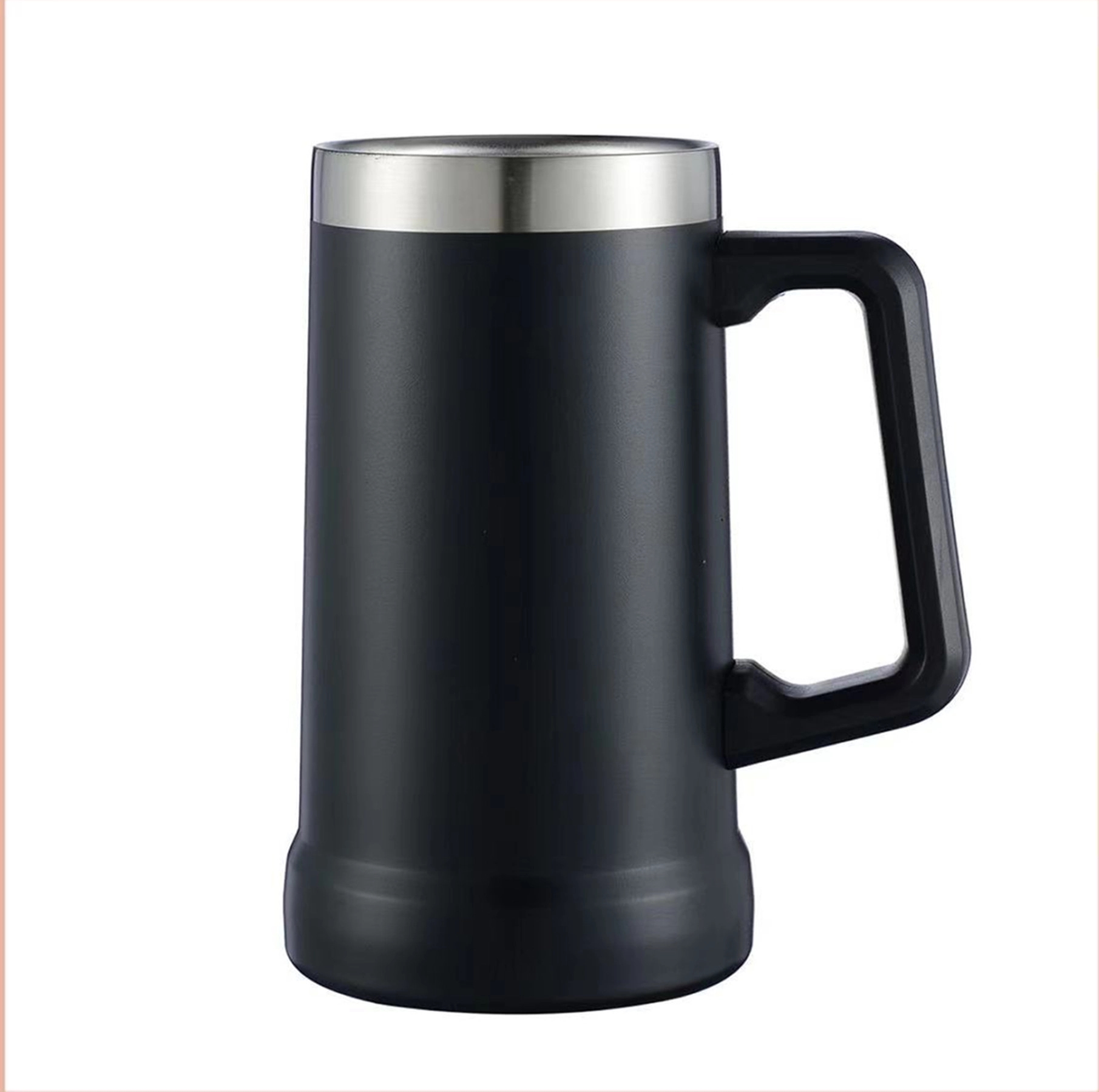 24oz Stainless Steel Beer Mug 1