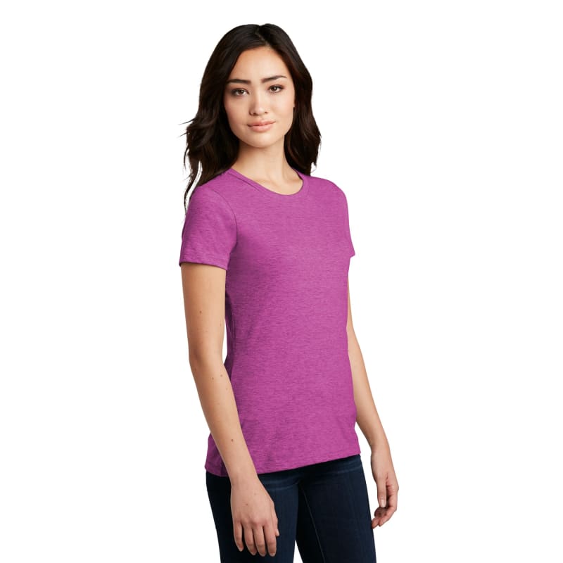 District Women's Perfect Blend CVC Tee. 30