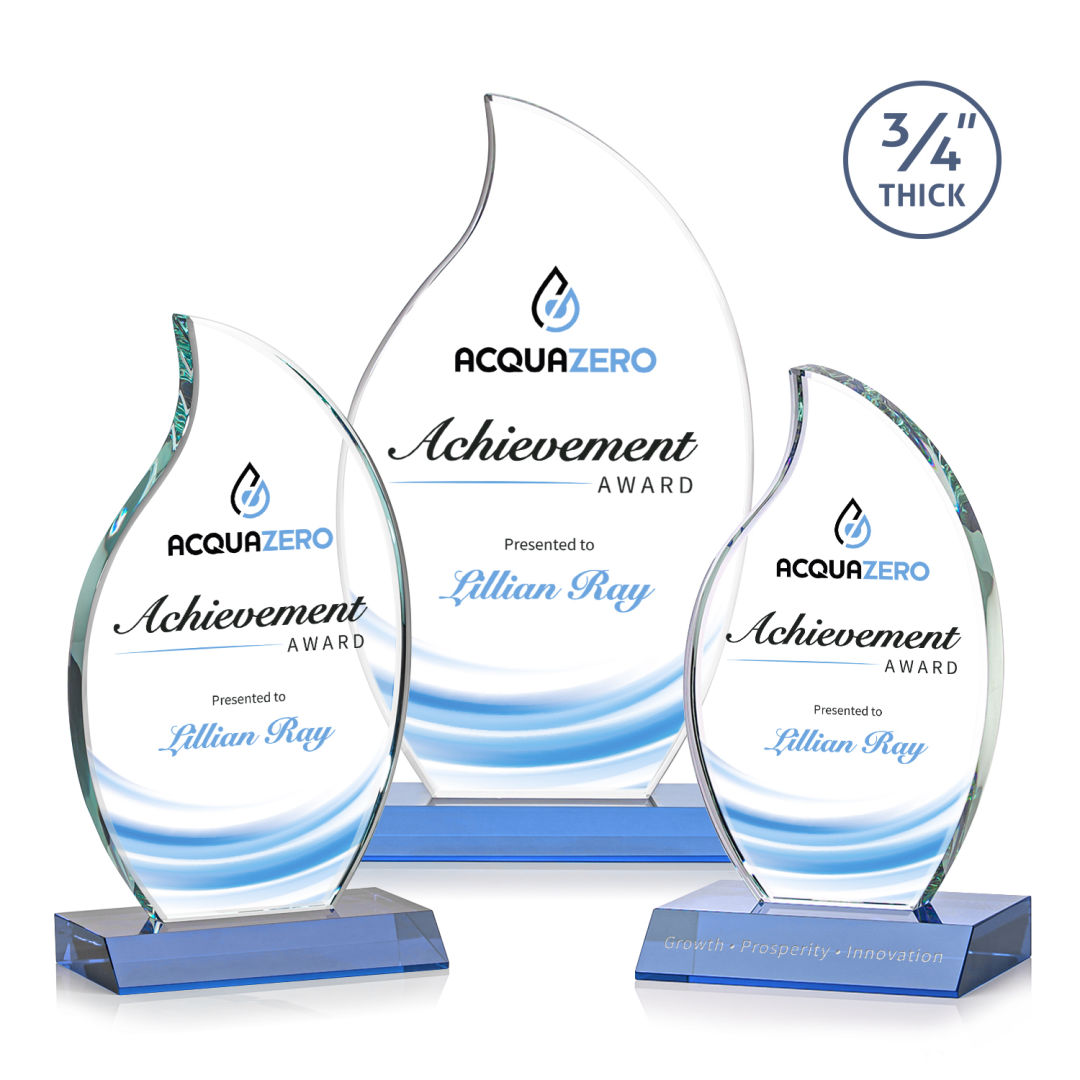 Croydon Flame VividPrint™ Award - Sky Blue 2