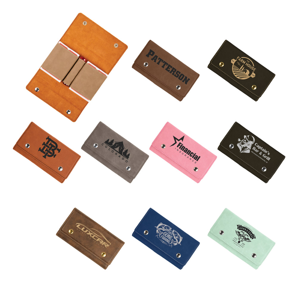 Leatherette Card and Dice Set 2