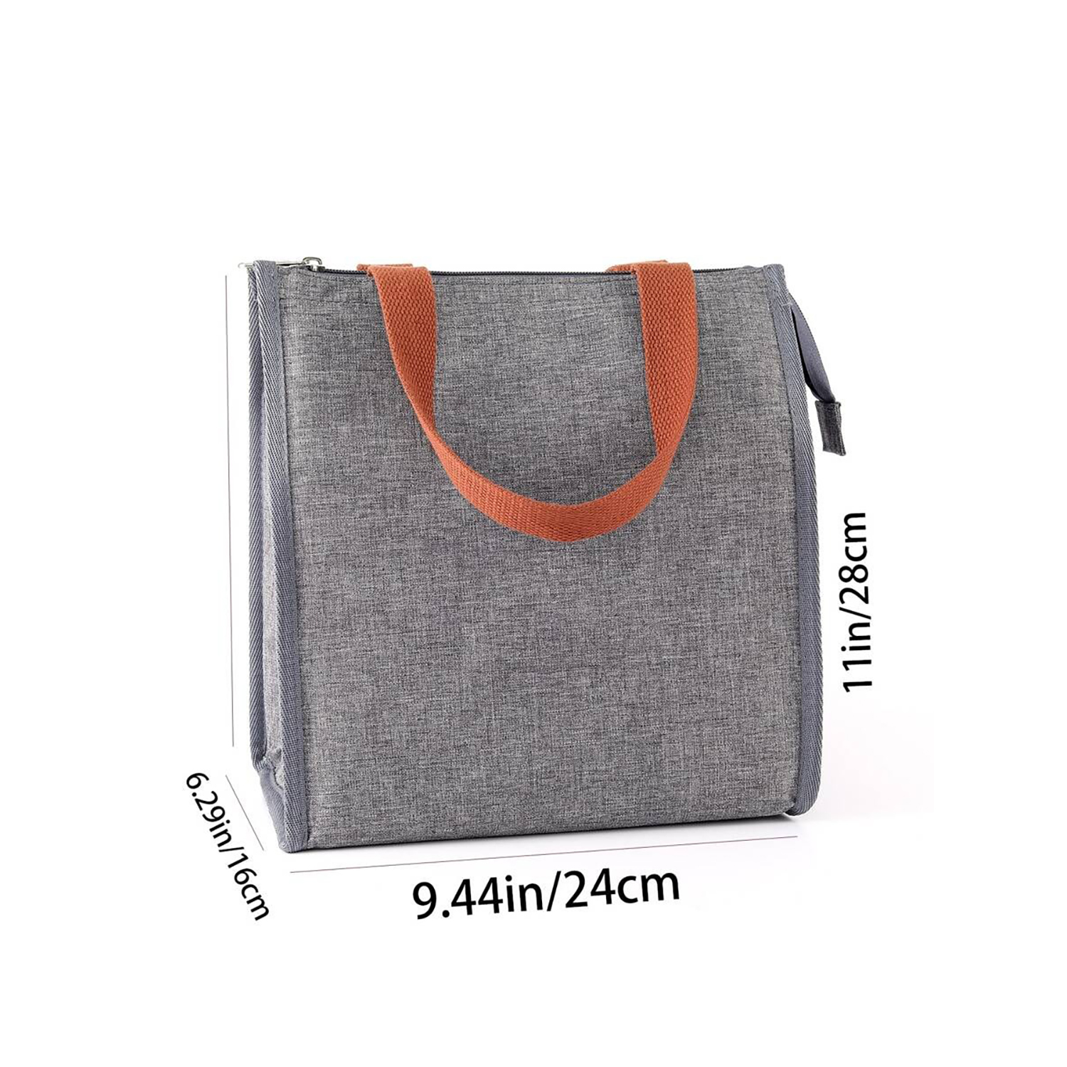 Oxford Large Capacity Thickened Insulated Lunch Bag With Shoulder Strap ?C Perfect For  Meals 4