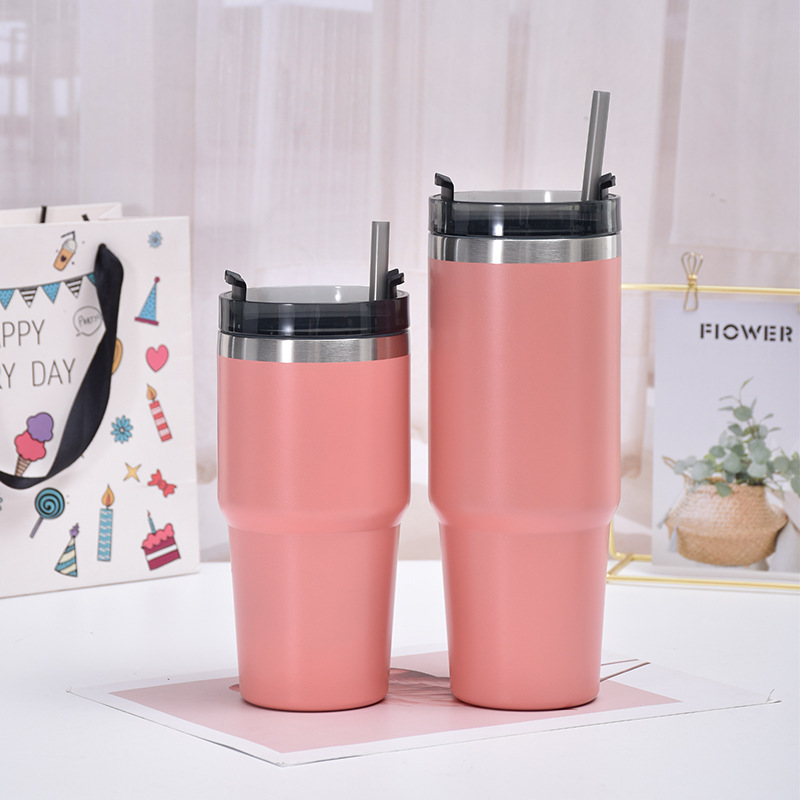30 Oz. Tumbler with Straw 1