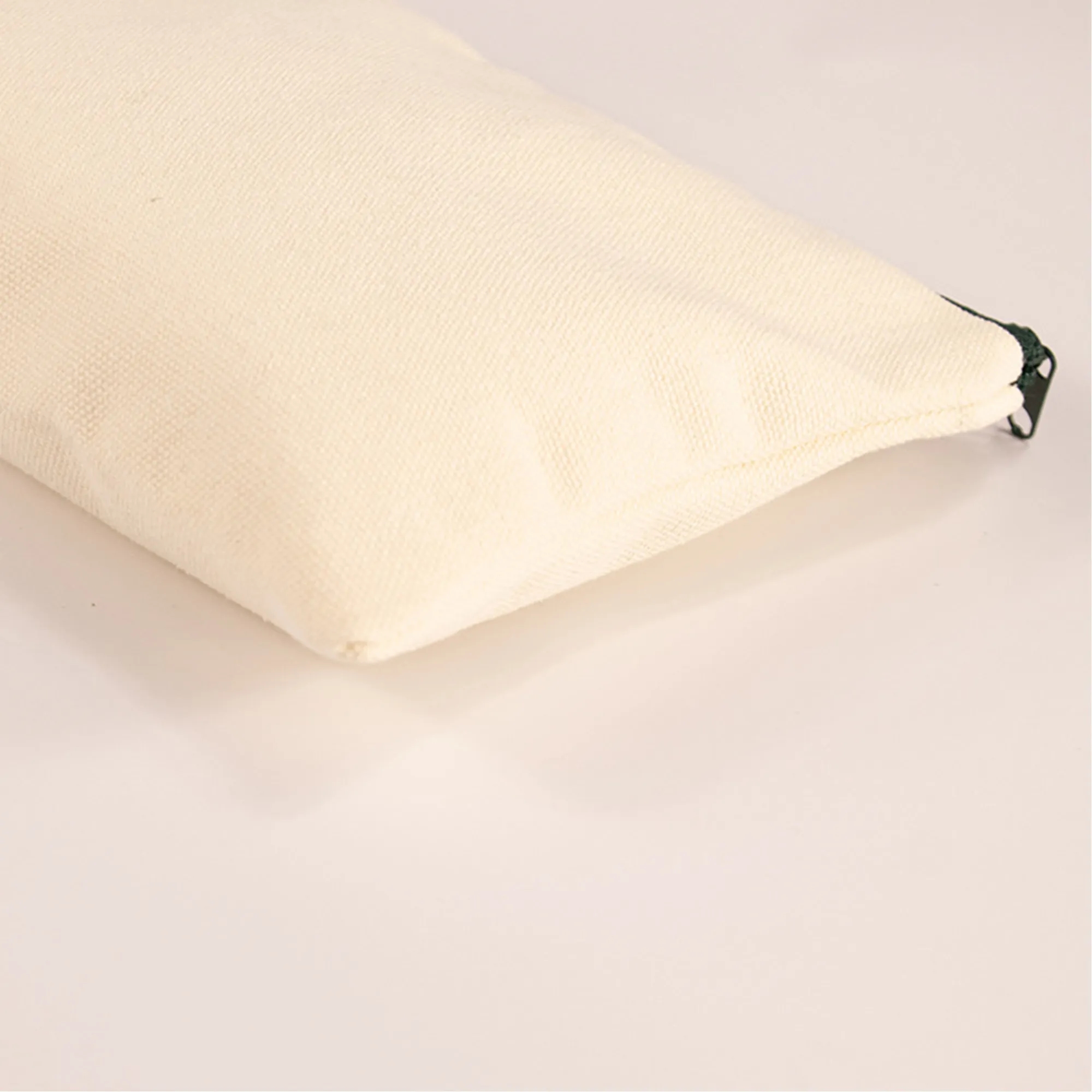 Canvas Cosmetic Bag With Zipper 3
