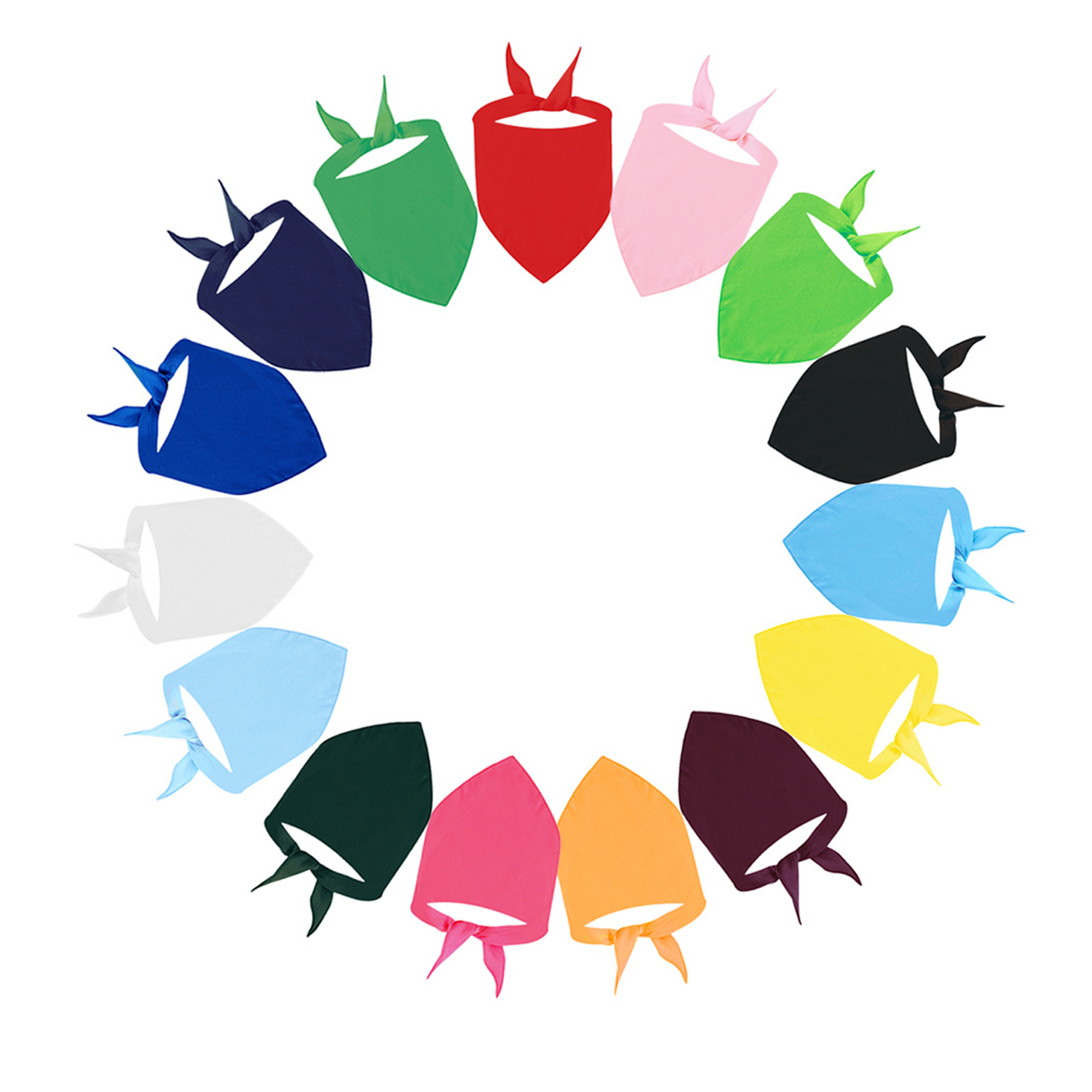 Multi-Color Pet Daily Bibs 2