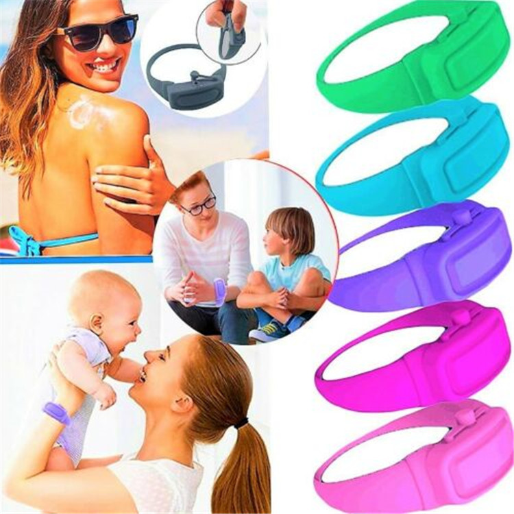 Silicone Wristband Hand Sanitizer Dispenser 1