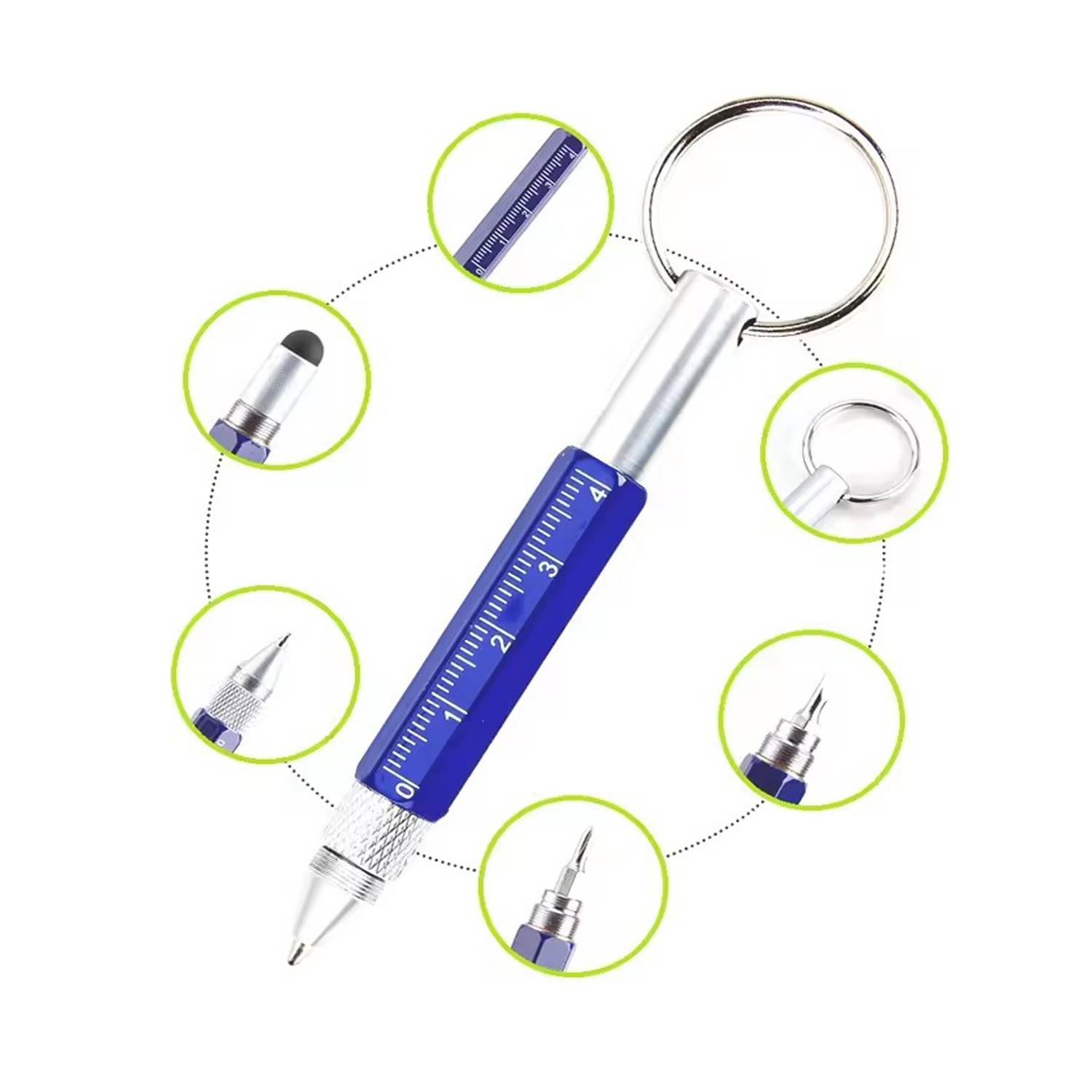 6-in-1 Multifunction Tool Pen 7